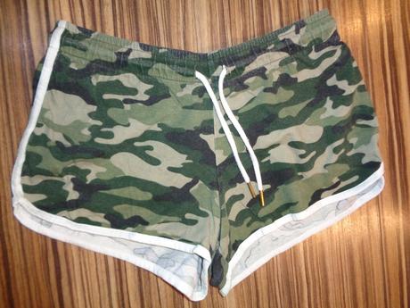 Vojenské šortky, primark,164
