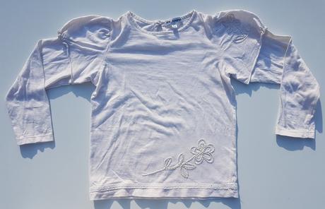 L49	dívčí triko s dlouhým rukávem vel. 122, marks & spencer,122