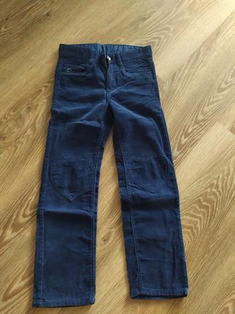 Manšestrové kalhoty, h&m,122