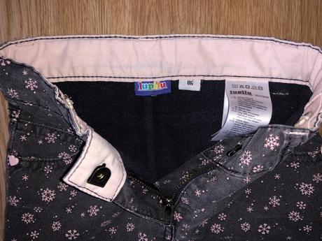 Dívčí kalhoty 86/92, c&a,92