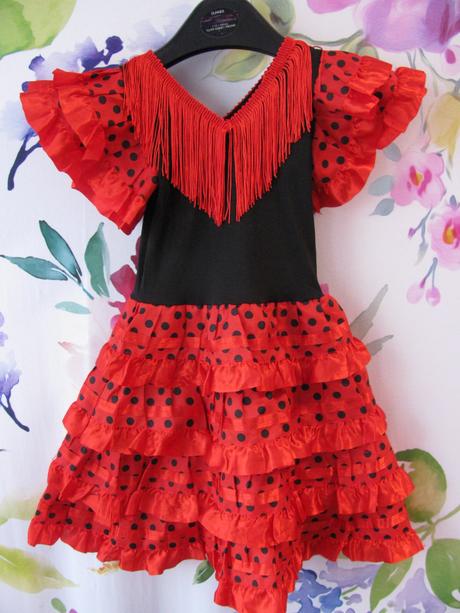 Karnevalové šaty španělská tanečnice,