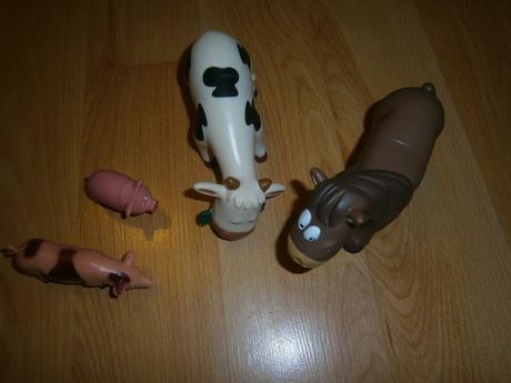 Zvířátka z farmy 4ks,