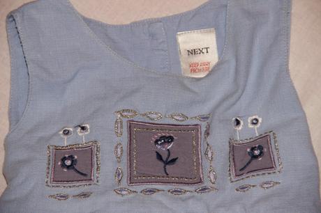 Šatičky s kapsičkami, next,80