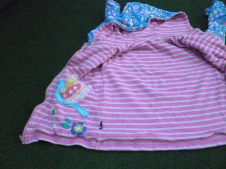 Oboustranná mikina 2-3 jo jo, 98