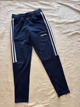 K5/ tepláky sportovní modré zn. adidas- v.7/8 let, adidas,128