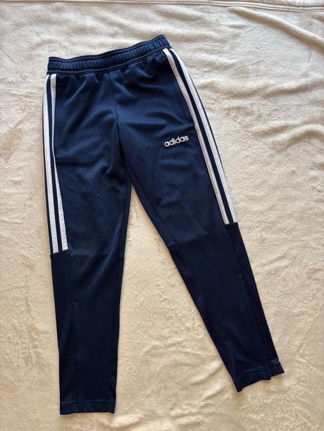 K5/ tepláky sportovní modré zn. adidas- v.7/8 let, adidas,128