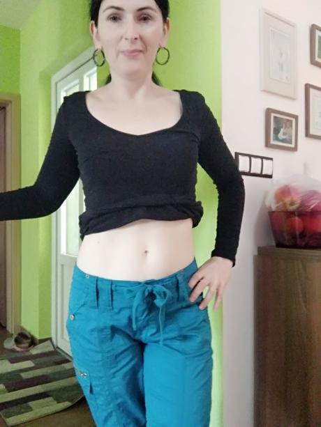 Kalhoty s výšivkou, 38