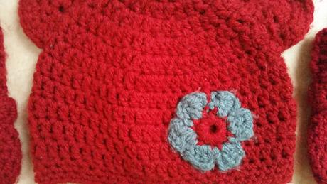 Zimní pletená čepice, čepička, vel.2-3roky, 92