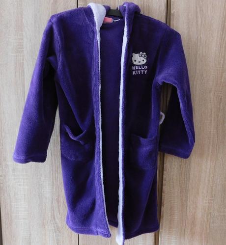 Dětský župan hello kitty vel.122/128, sanrio,122