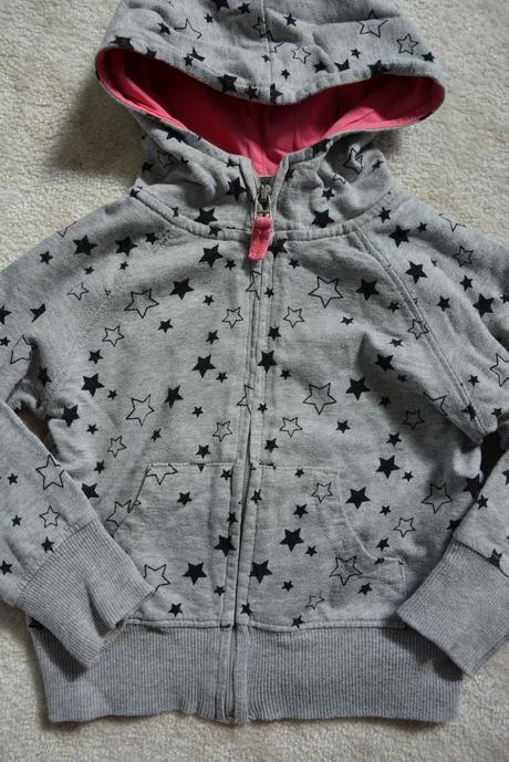 Hvězdičkový komplet mikina a džíny, next,98