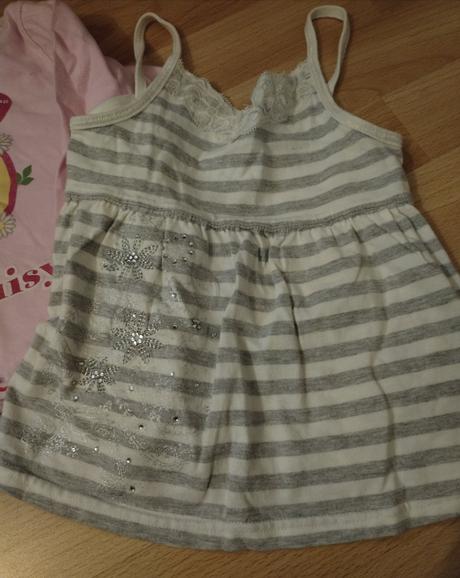 Dvě trička holka - vel.86-92, age,86