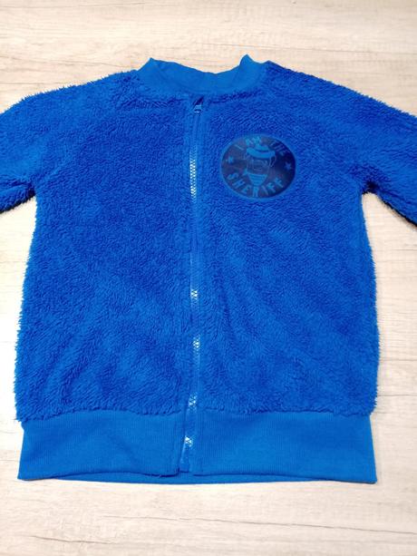 Chlupatá mikina vel. 116/122, 116