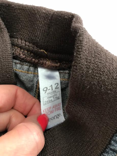 Džíny roll-ap - v.9/12 měs., george,80