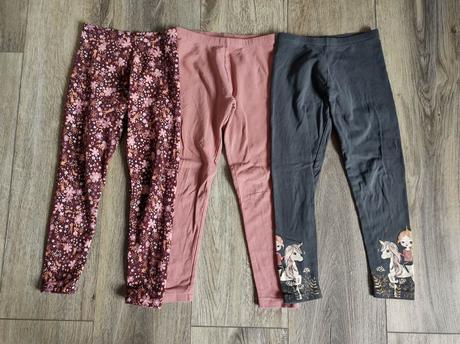 Mírně teplé legíny vel.122-128, c&a,122