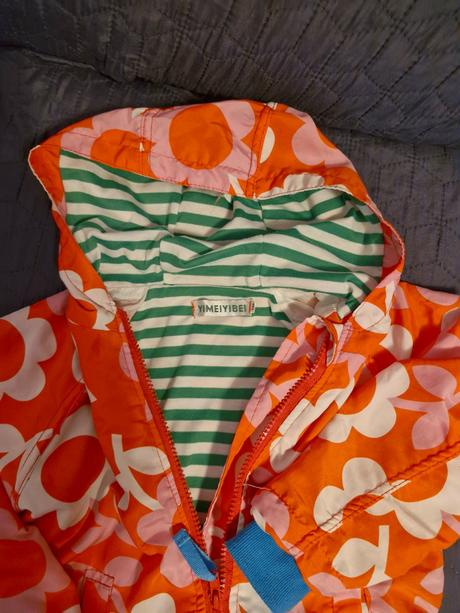 Lehká květinová bunda vel. 116, 116