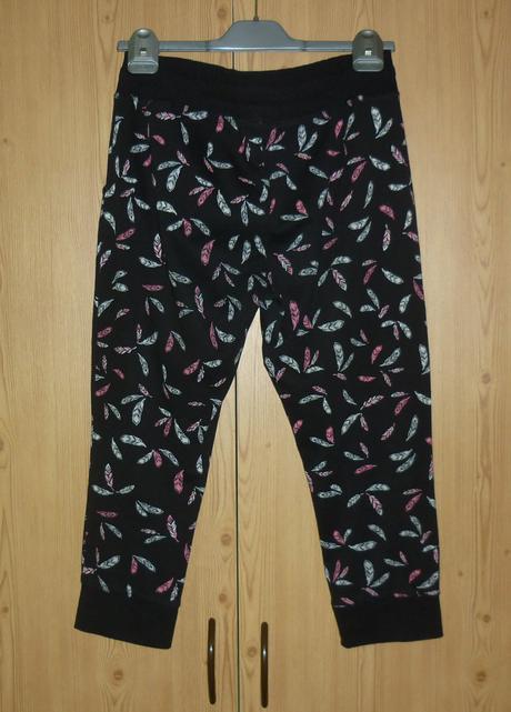 Černé dámské 3/4 teplákové kalhoty takko fashion, takko,m