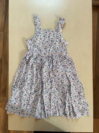 Šaty s drobnými kvítky, vel neuvedena, dcera měla, 134