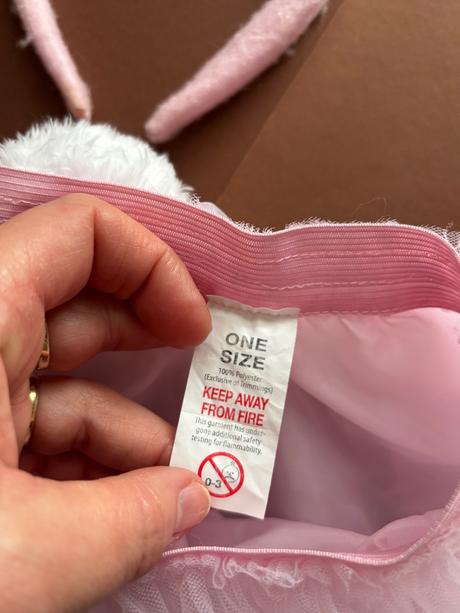 K1/ kostým zajíček - v. one  size (3-6 let), 