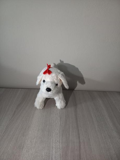 Plyšák stojící pejsek,