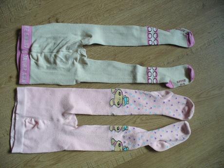 2x punčocháče zn. elefanten vel. 86/92, 86