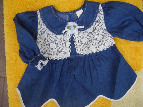 Riflové šaty - tunika, 92