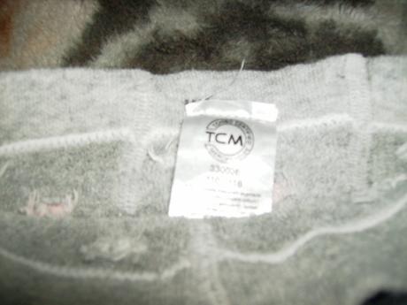 Punčocháče teplejší puntíkaté vel.110/116, tcm,110