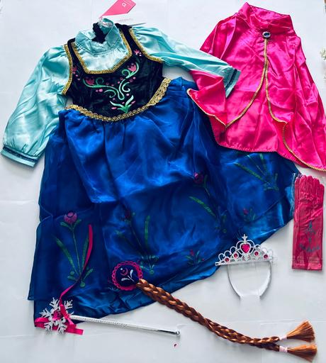 An24/ kostým anna frozen - v.7/8 let,