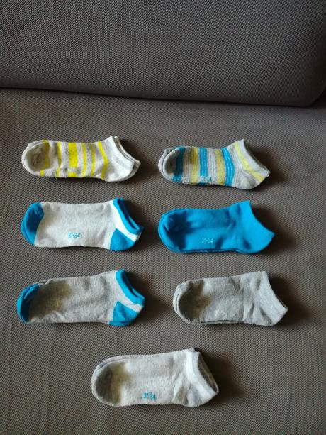 7x ponožky vel. 31-34, 31