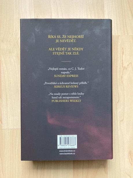 Kniha upálené - c. j. tudor, 