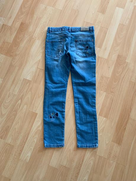 Kalhoty & prošívané džíny zara vel. 152, zara,152