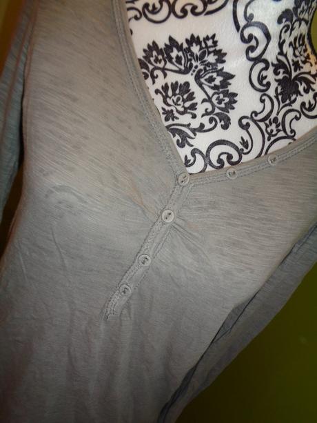 Pěkné hnědé melírované tričko tally weijl 42/44, tally weijl,l