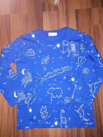 Modré tričko next 86, next,86