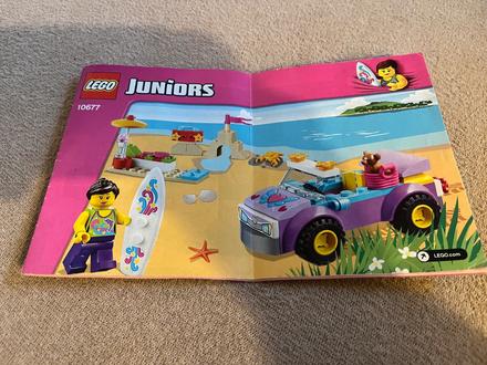 Lego junior výlet na pláž (10677),