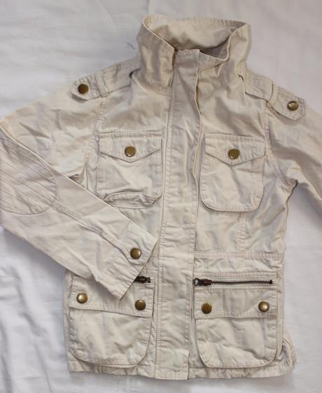 An20. jarní bavlněná bunda dívčí 8-9 let, h&m,134
