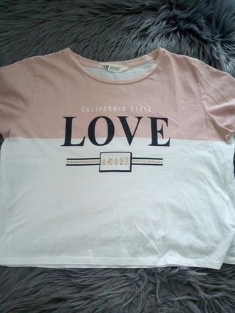 Triko půl triko zn.h&m,vel.146/152, h&m,146