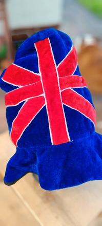 Anglická vlajka klobouk, 