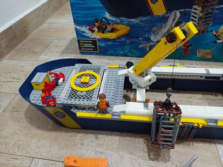 Lego city 60266 oceánská průzkumná loď,