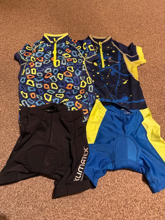 Cyklodres a cyklokalhoty - sada, klimatex,134