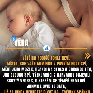 Proč na tom, kde miminko spí, záleží víc, než si myslíme...