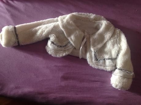 Dívčí chlupaté bolerko vel. 98 - 104, 98