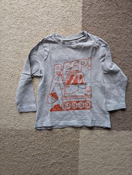 Tričko s dlouhým rukávem, tesco,98