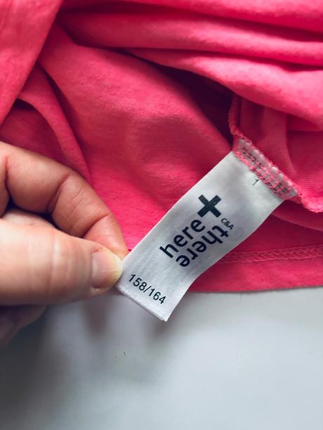 Triko neonové barvy - v.158/164, c&a,158