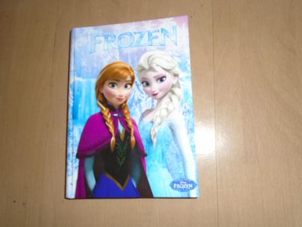 Památníček sešit elsa anna frozen ledové královtsv,