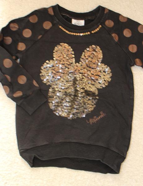 Op795. tenčí mikina s minnie 5-6 let, george,116