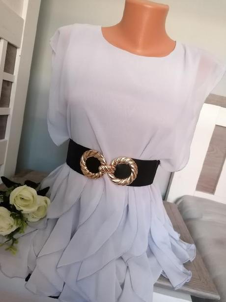 Halenka s volánky, h&m,36