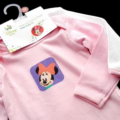 Dětské body minnie, 2 ks, disney,62 / 68 / 74 / 86