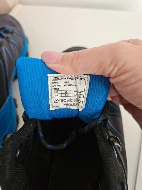 Boty alpine pro, vel. 35, stélka 23 cm, alpine pro,35