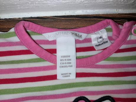 Tričko sanrio hello kitty ns holčičku 86, hello kitty,86