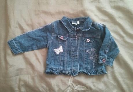 Džíska/riflová bundička, c&a,68