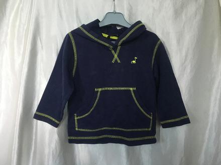 Vel. 86 modré triko s kapucí, 86